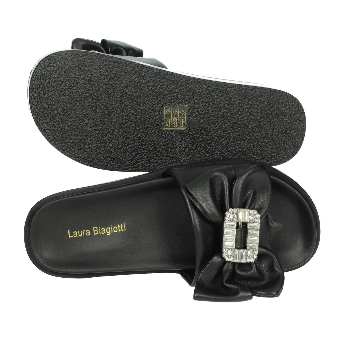 LAURA BIAGIOTTI Donna Ciabatte basse 9075 Nero
