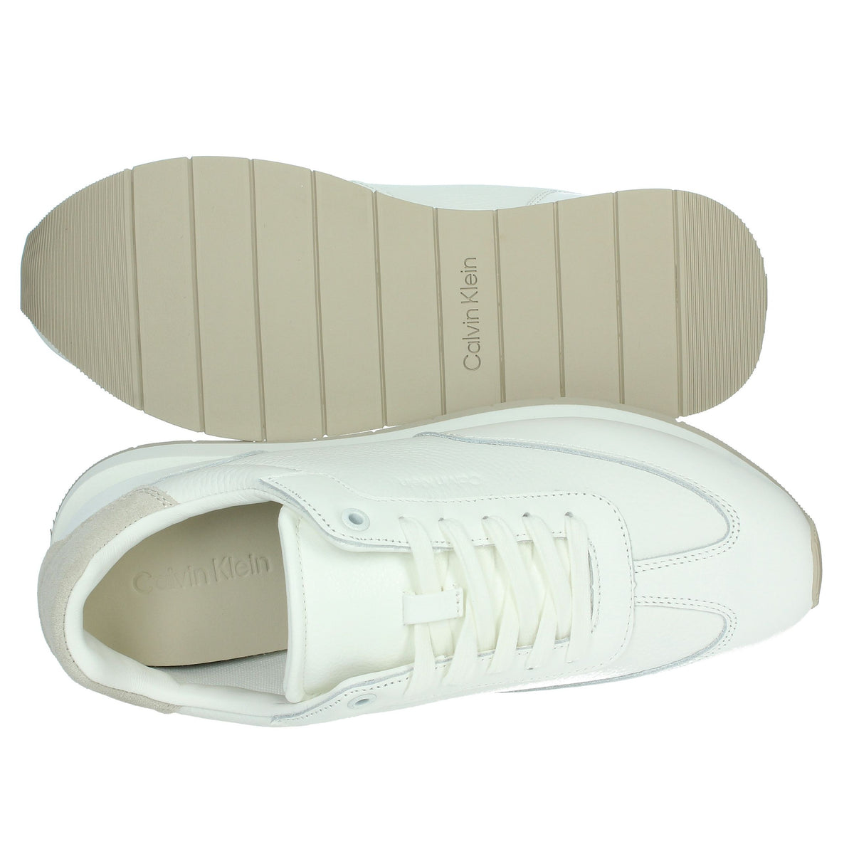 CALVIN KLEIN Uomo Sneakers bassa HM0HM01804 Bianco