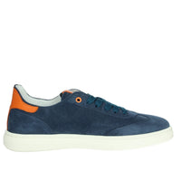 KEBO Uomo Sneakers bassa LG5040 Blu
