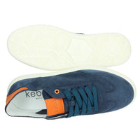 KEBO Uomo Sneakers bassa LG5040 Blu