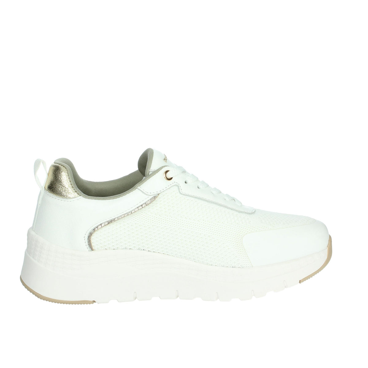 DONNA SERENA Donna Sneakers bassa 145671DM Bianco/Oro