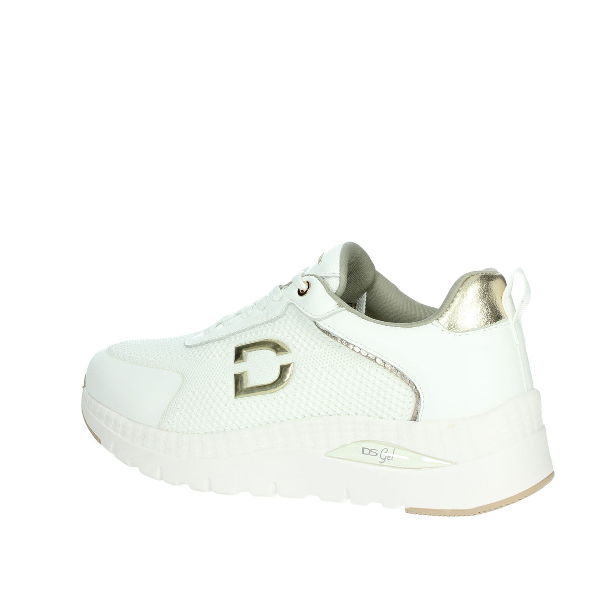 DONNA SERENA Donna Sneakers bassa 145671DM Bianco/Oro