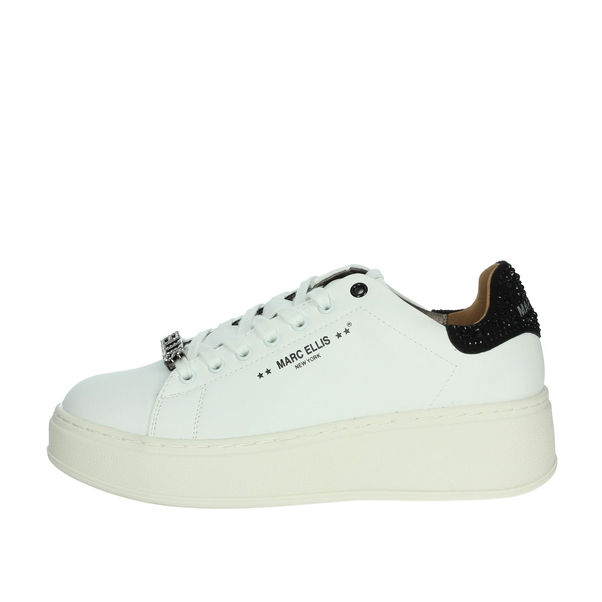 MARC ELLIS Donna Sneakers bassa MAKI 305 Bianco/Nero