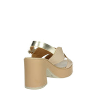 FASCINO DONNA Donna Sandali con tacco 57274-E5 Beige