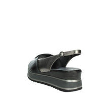 FASCINO DONNA Donna Sandali con zeppa 19233-E5 Nero