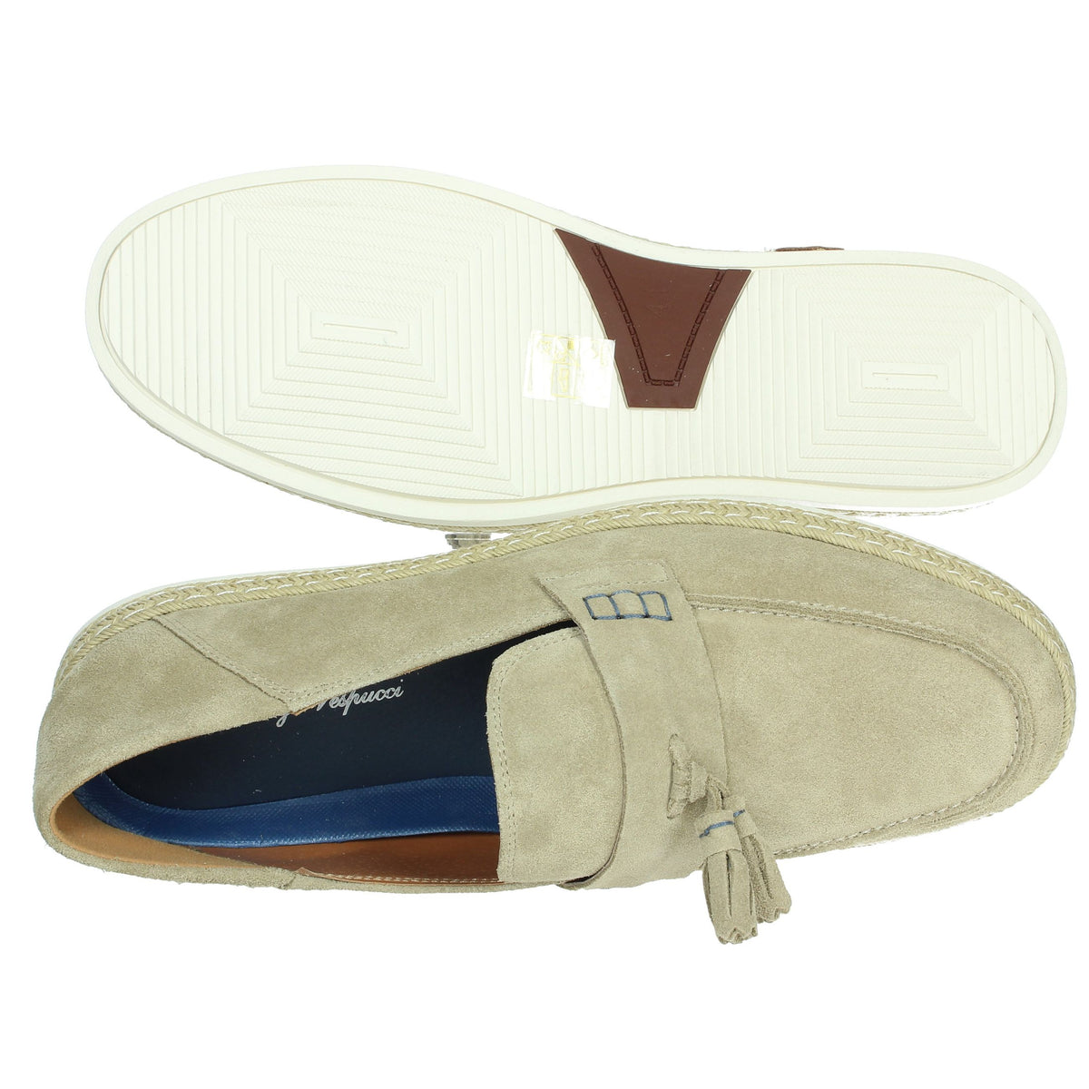 Amerigo Vespucci Uomo Mocassino AV320 Beige