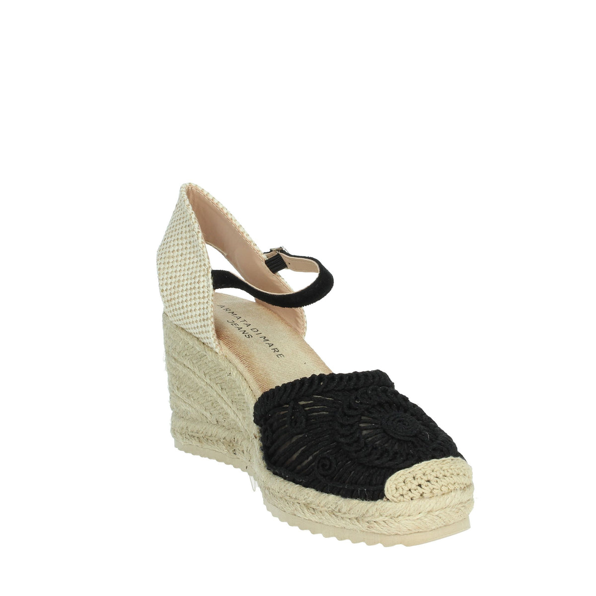 ARMATA DI MARE Donna Espadrillas AM180 Nero