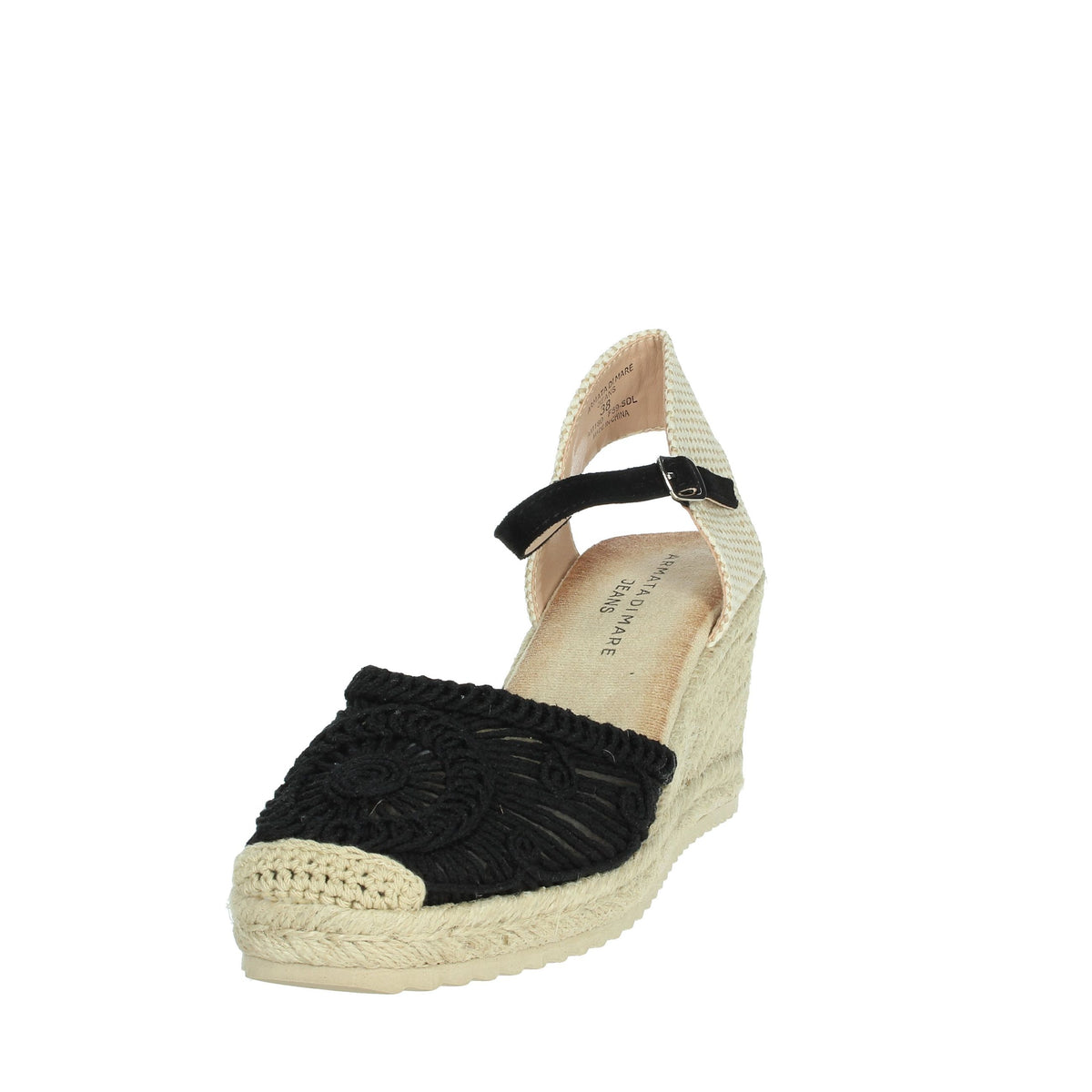 ARMATA DI MARE Donna Espadrillas AM180 Nero