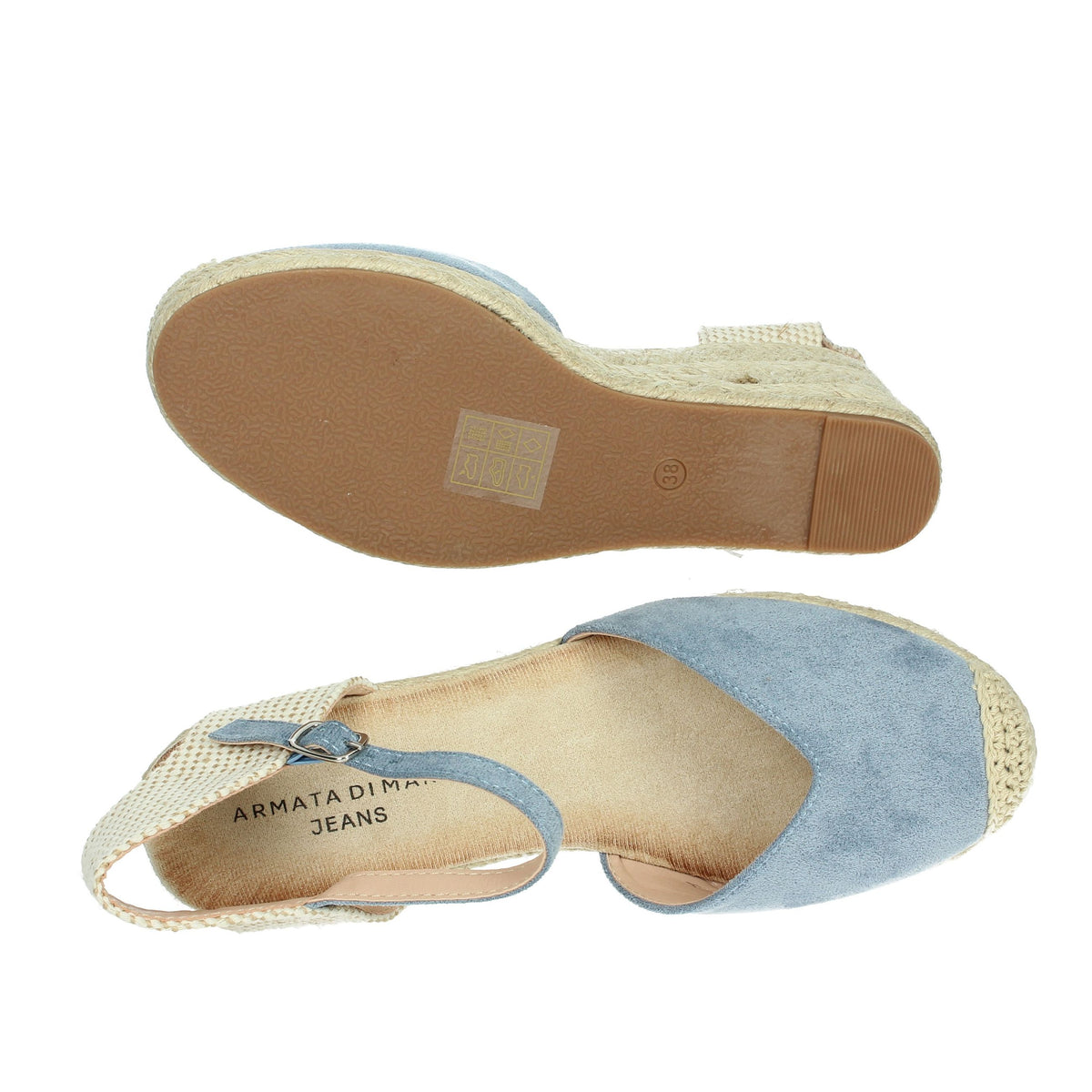 ARMATA DI MARE Donna Espadrillas AM184 Celeste