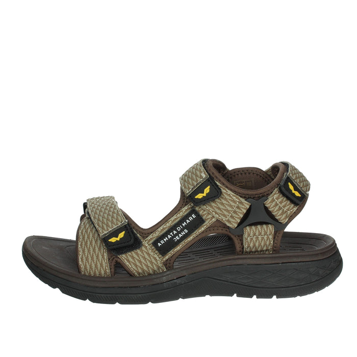 ARMATA DI MARE Uomo Sandali bassi AM112 Marrone