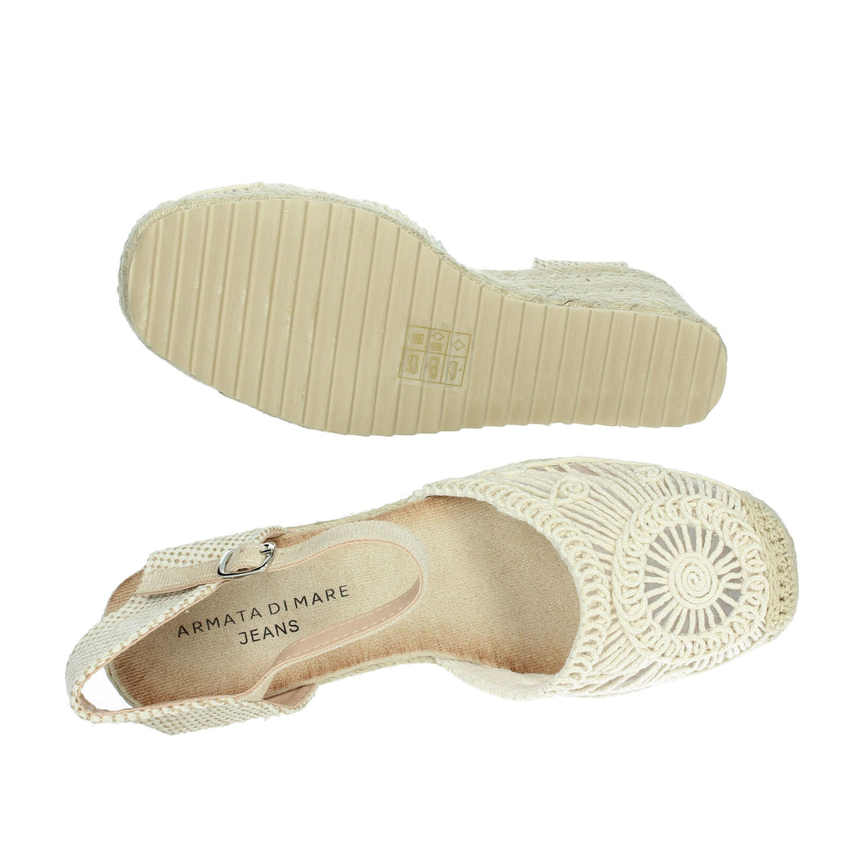 ARMATA DI MARE Donna Espadrillas AM180 Beige