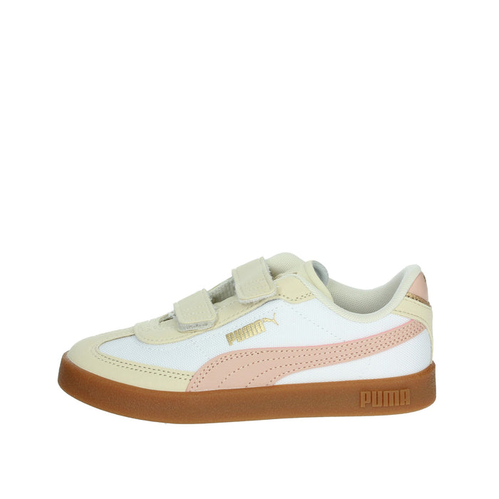 Puma Bambine e ragazze Sneakers bassa 402309 Bianco/Rosa