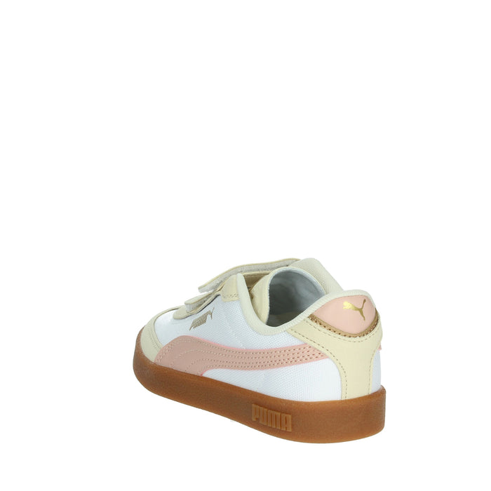 Puma Bambine e ragazze Sneakers bassa 402309 Bianco/Rosa