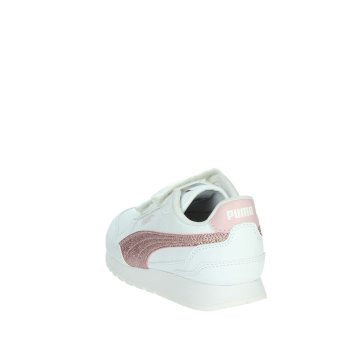 Puma Bambine e ragazze Sneakers bassa 401587 Bianco/Rosa