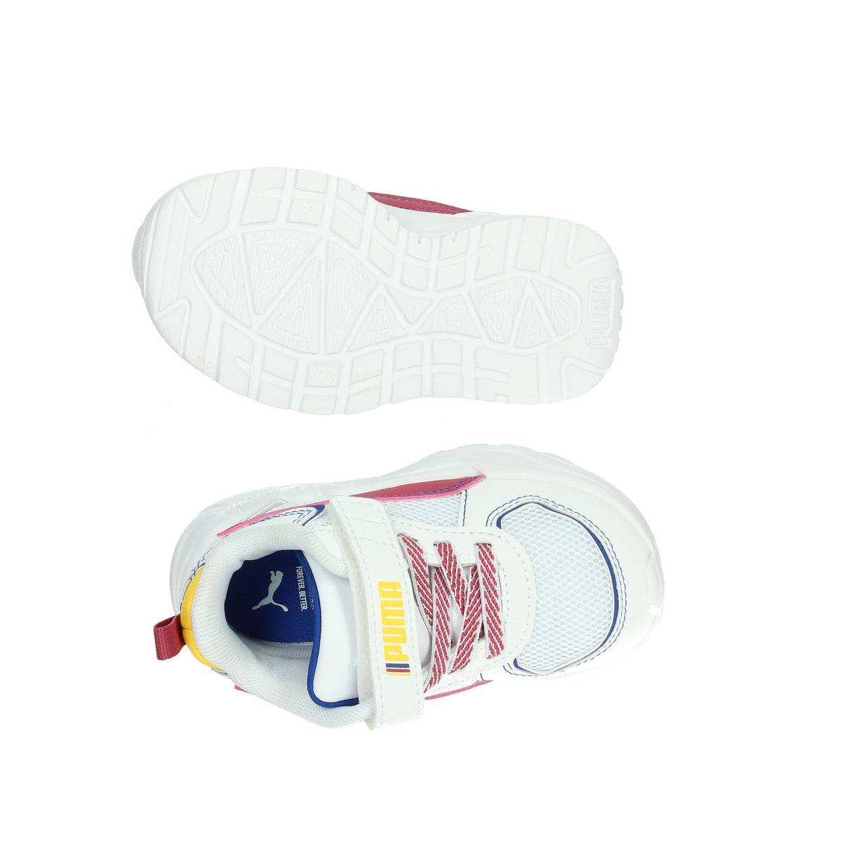Puma Bambini e ragazzi Sneakers bassa 400664 Bianco/Blu