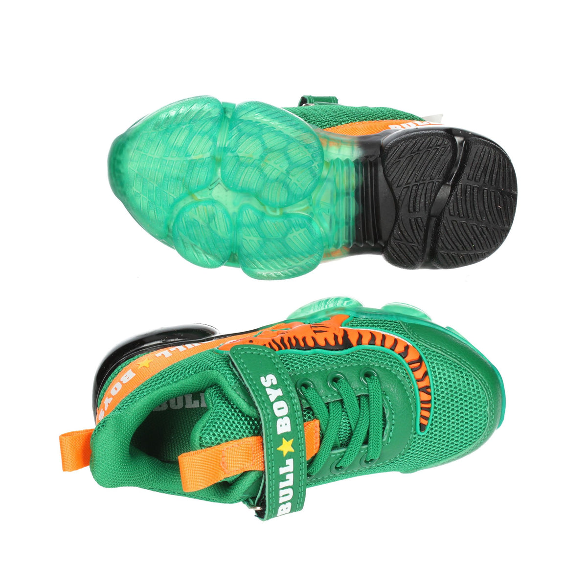 Bull Boys Bambini e ragazzi Sneakers bassa DNAL2130 Verde