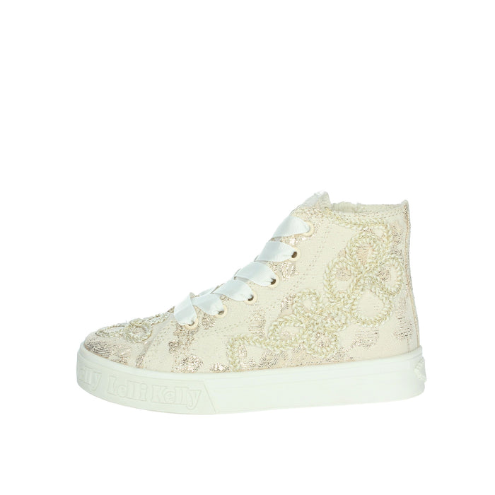 Lelli Kelly Bambine e ragazze Sneakers alta LKED4954 Avorio