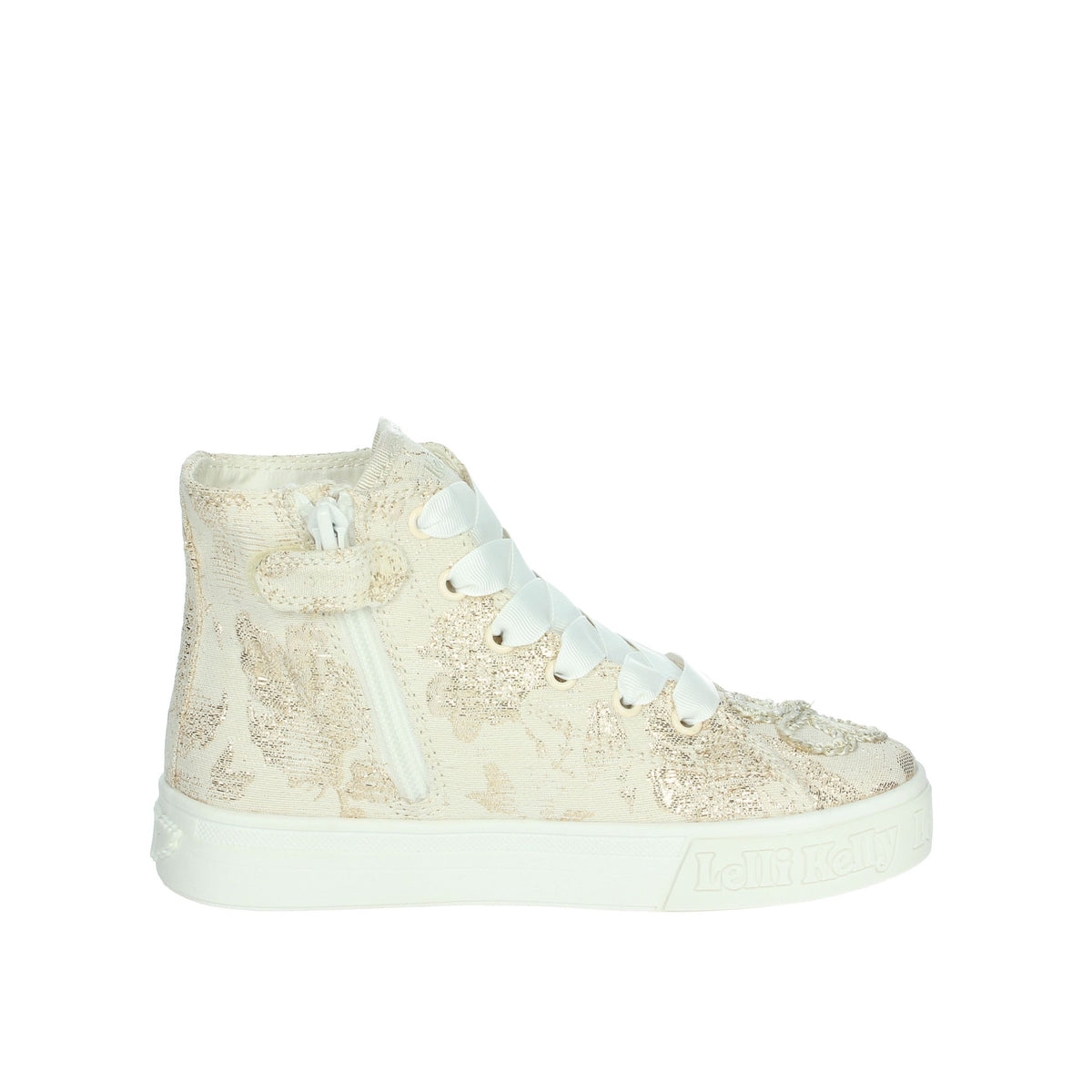 Lelli Kelly Bambine e ragazze Sneakers alta LKED4954 Avorio