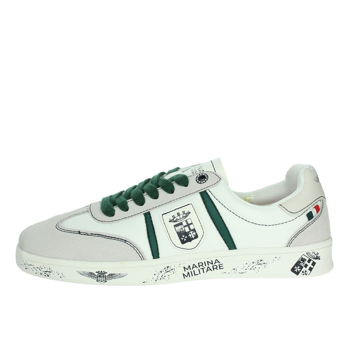 MARINA MILITARE Uomo Sneakers bassa MM2229 Bianco/Verde