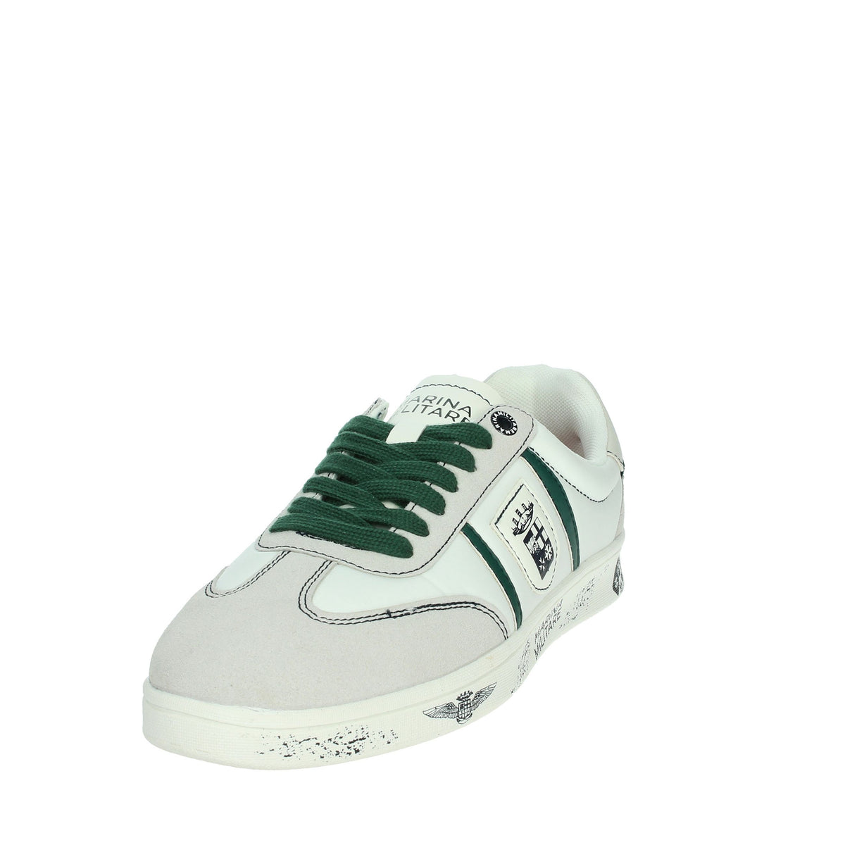 MARINA MILITARE Uomo Sneakers bassa MM2229 Bianco/Verde