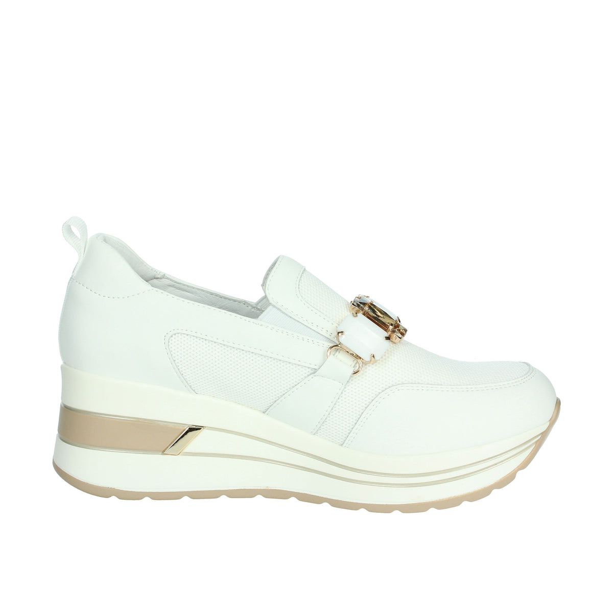 DONNA SERENA Donna Mocassino 2L5548DM Bianco/Oro