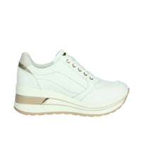 DONNA SERENA Donna Sneakers bassa 2L5111DM Bianco/Oro