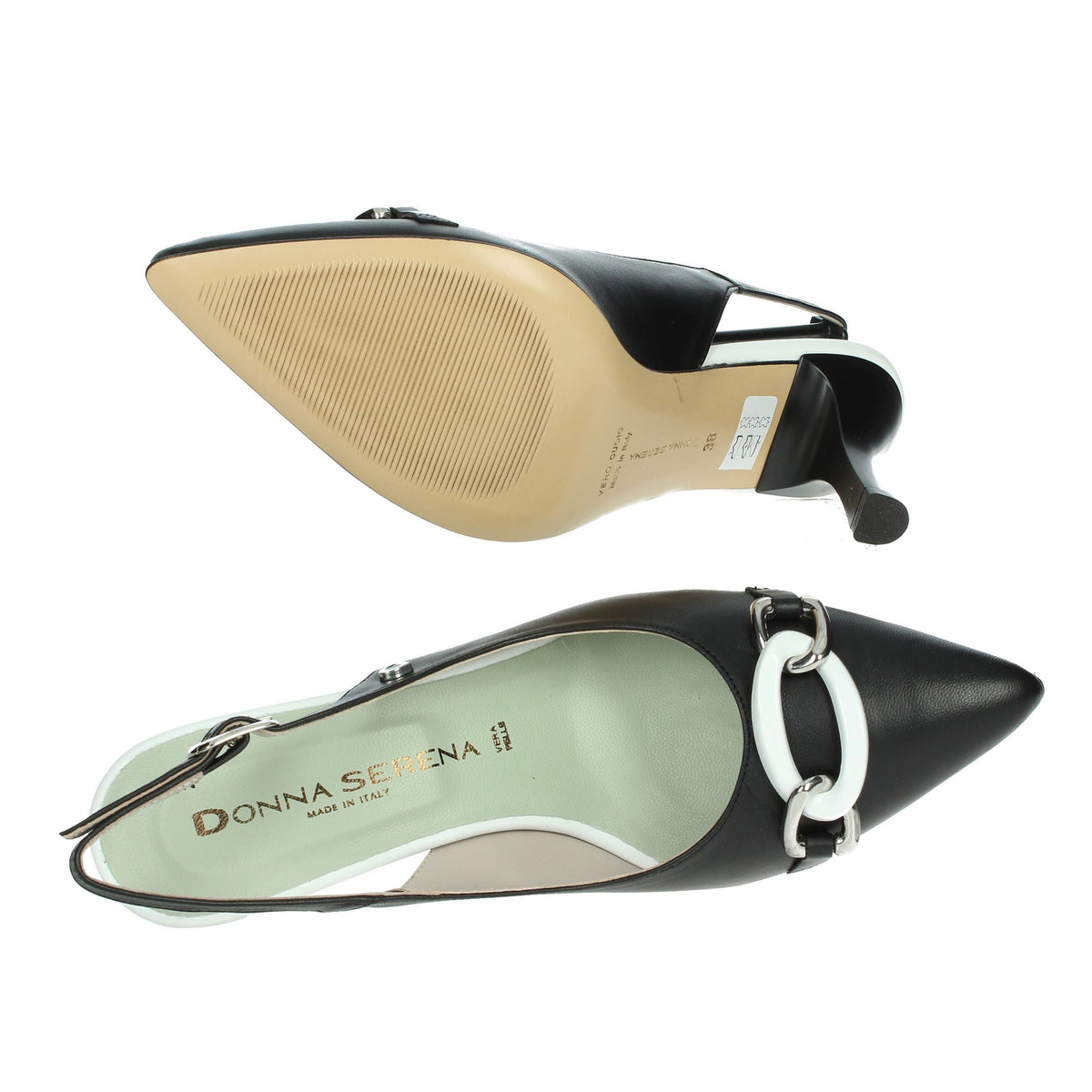 DONNA SERENA Donna Slingback 1L5631DP Nero