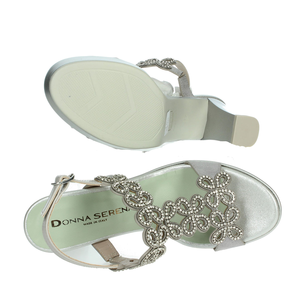 DONNA SERENA Donna Sandali con tacco 3E5025DS Argento