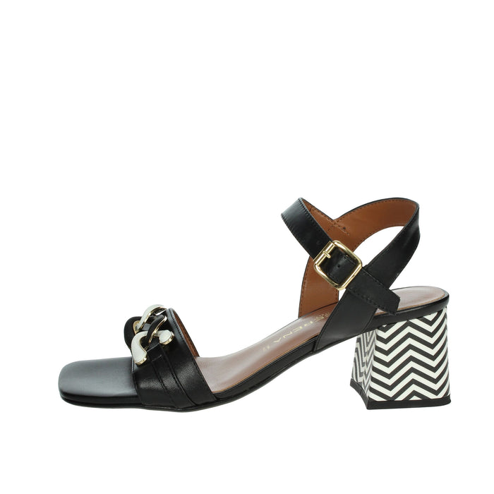 DONNA SERENA Donna Sandali con tacco 065649DP Nero