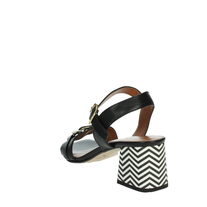 DONNA SERENA Donna Sandali con tacco 065649DP Nero