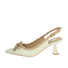 Gold & Gold Damen Slingback GD238 Beige