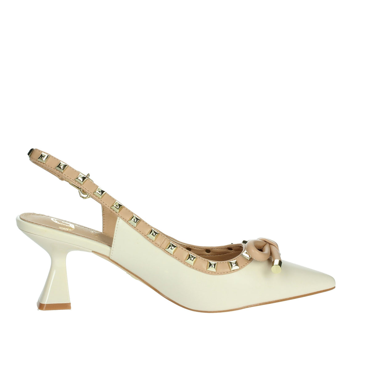 GOLD & GOLD Donna Slingback GD238 Beige