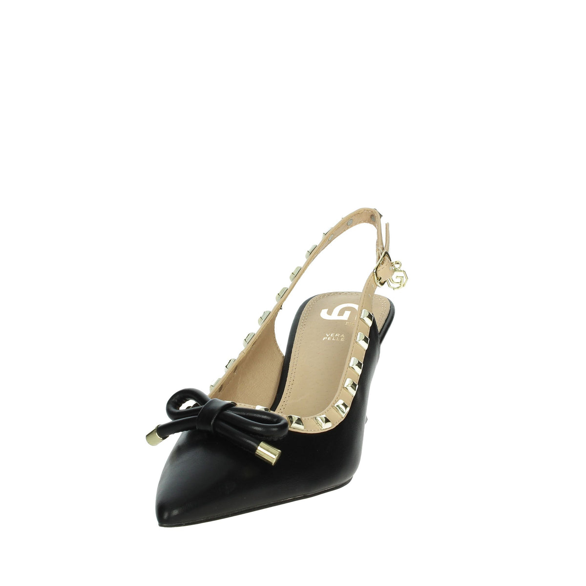 GOLD & GOLD Donna Slingback GD238 Nero