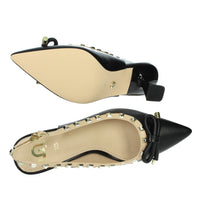 GOLD & GOLD Donna Slingback GD238 Nero