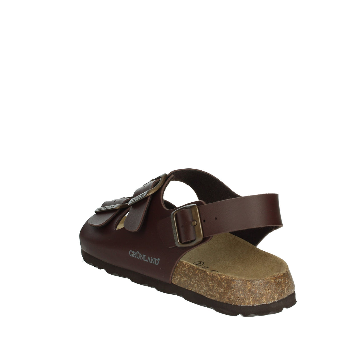 GRUNLAND Uomo Sandali bassi SB3005-40 Marrone