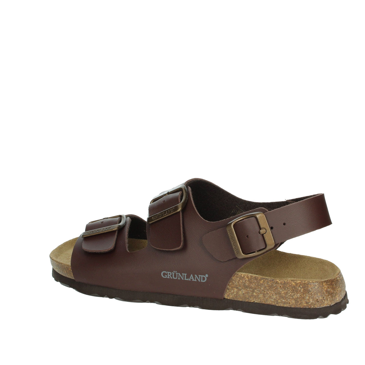GRUNLAND Uomo Sandali bassi SB3005-40 Marrone