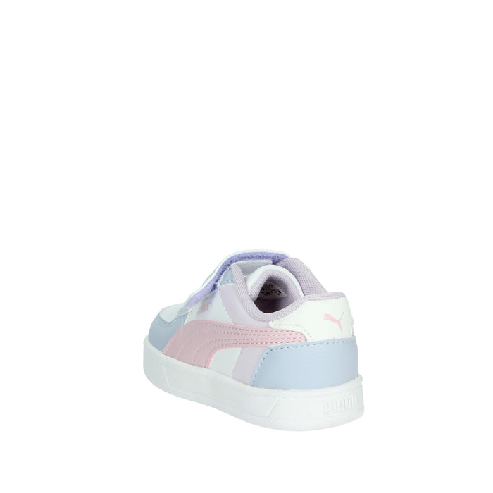 Puma Bambine e ragazze Sneakers bassa 394463 Bianco/Glicine