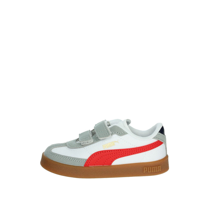 Puma Bambini e ragazzi Sneakers bassa 402310 Bianco/Rosso