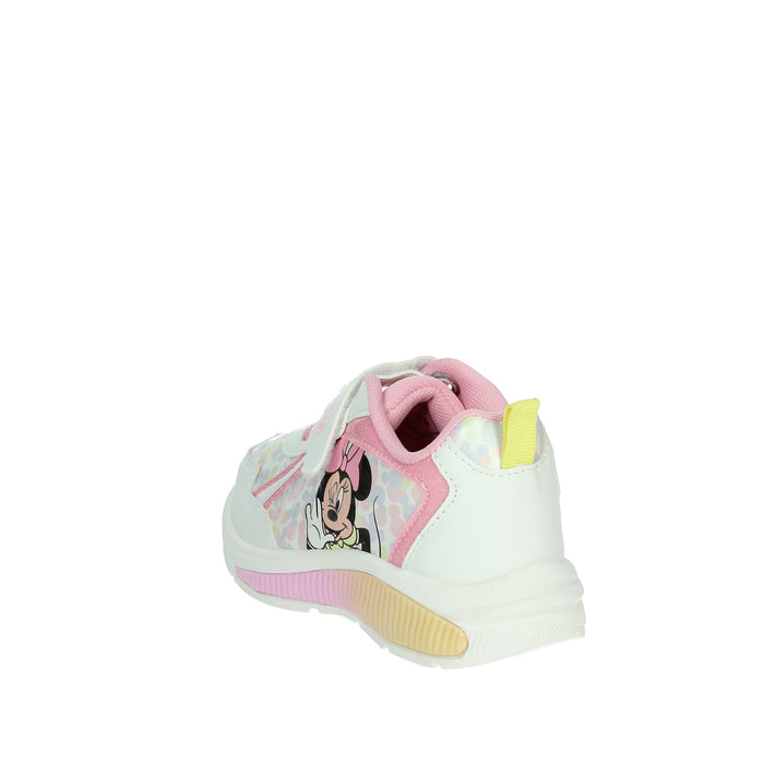 DISNEY MINNIE MOUSE Bambine e ragazze Sneakers bassa DM01115 Bianco/Rosa
