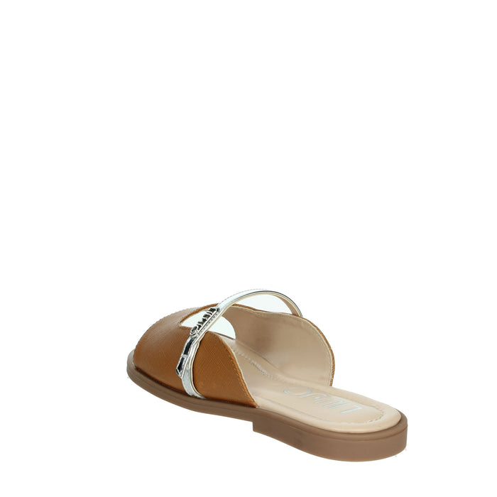 LIU-JO Donna Ciabatte basse AMIRA 933 Cuoio