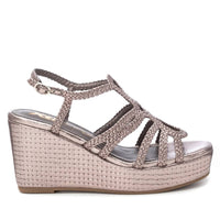 Xti Donna Sandali con zeppa 144056 Antracite