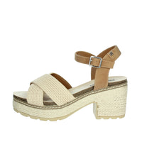 REFRESH Donna Sandali con tacco 172637 Beige