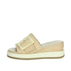 Carmela Donna Ciabatta con zeppa 162228 Beige