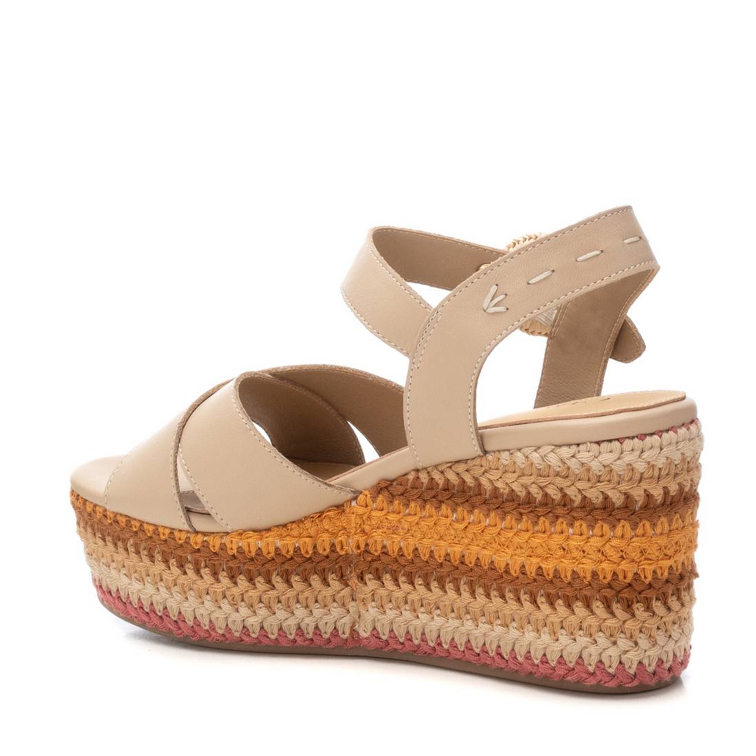 Carmela Donna Sandali con zeppa 162238 Beige
