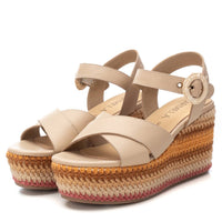 Carmela Donna Sandali con zeppa 162238 Beige