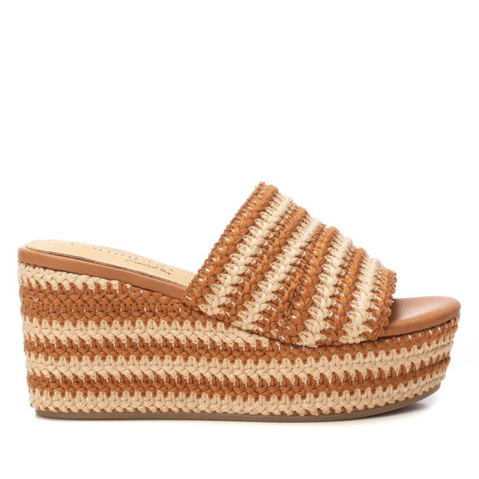 Carmela Donna Ciabatte con zeppa 162237 Beige