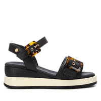 Carmela Donna Sandali con zeppa 162227 Nero