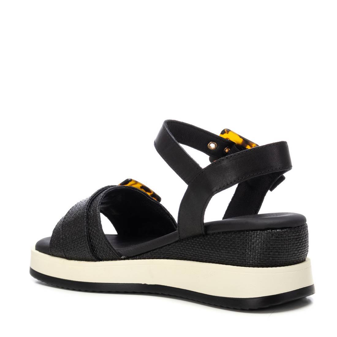Carmela Donna Sandali con zeppa 162227 Nero