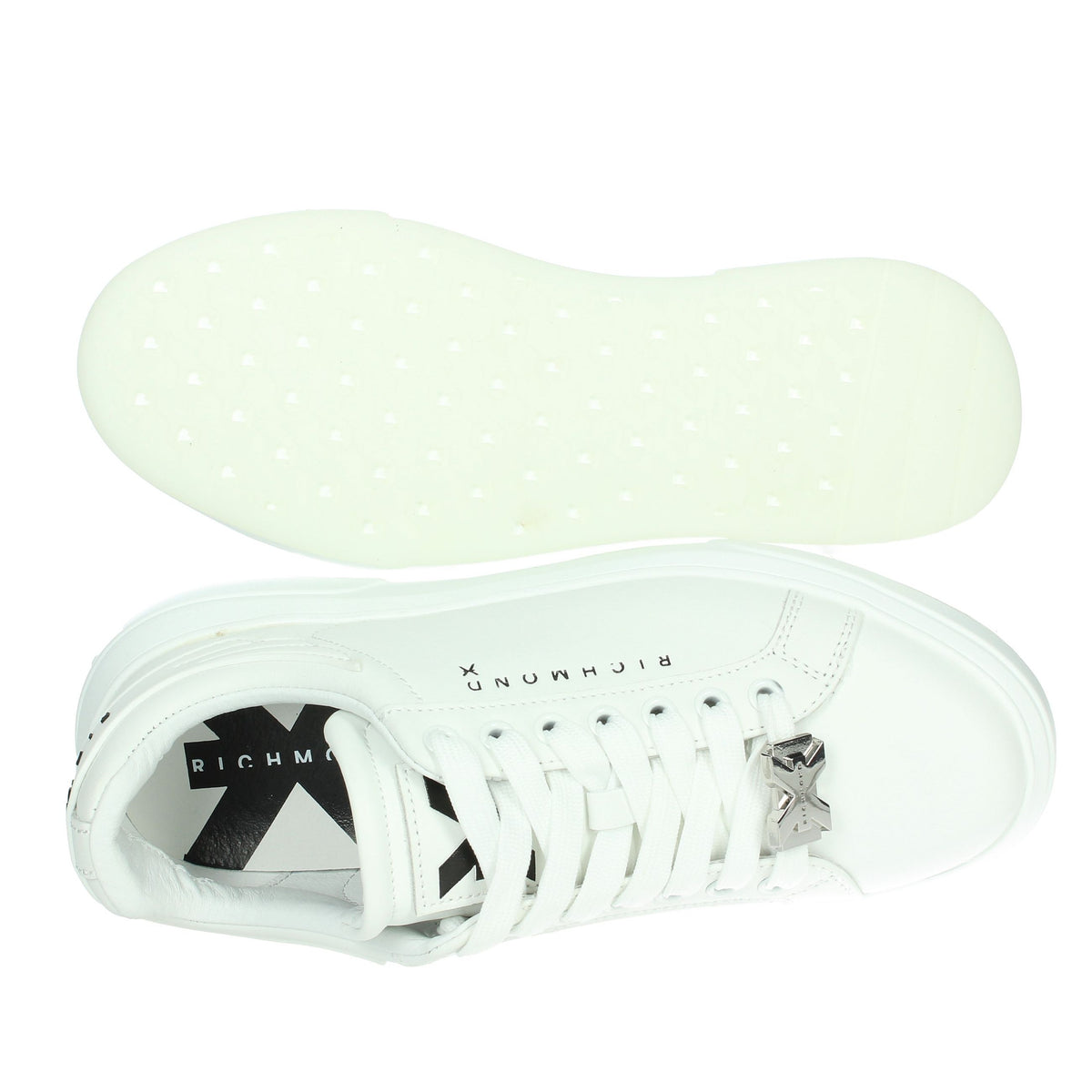 JOHN RICHMOND Donna Sneakers bassa 27201/CP Bianco/Nero