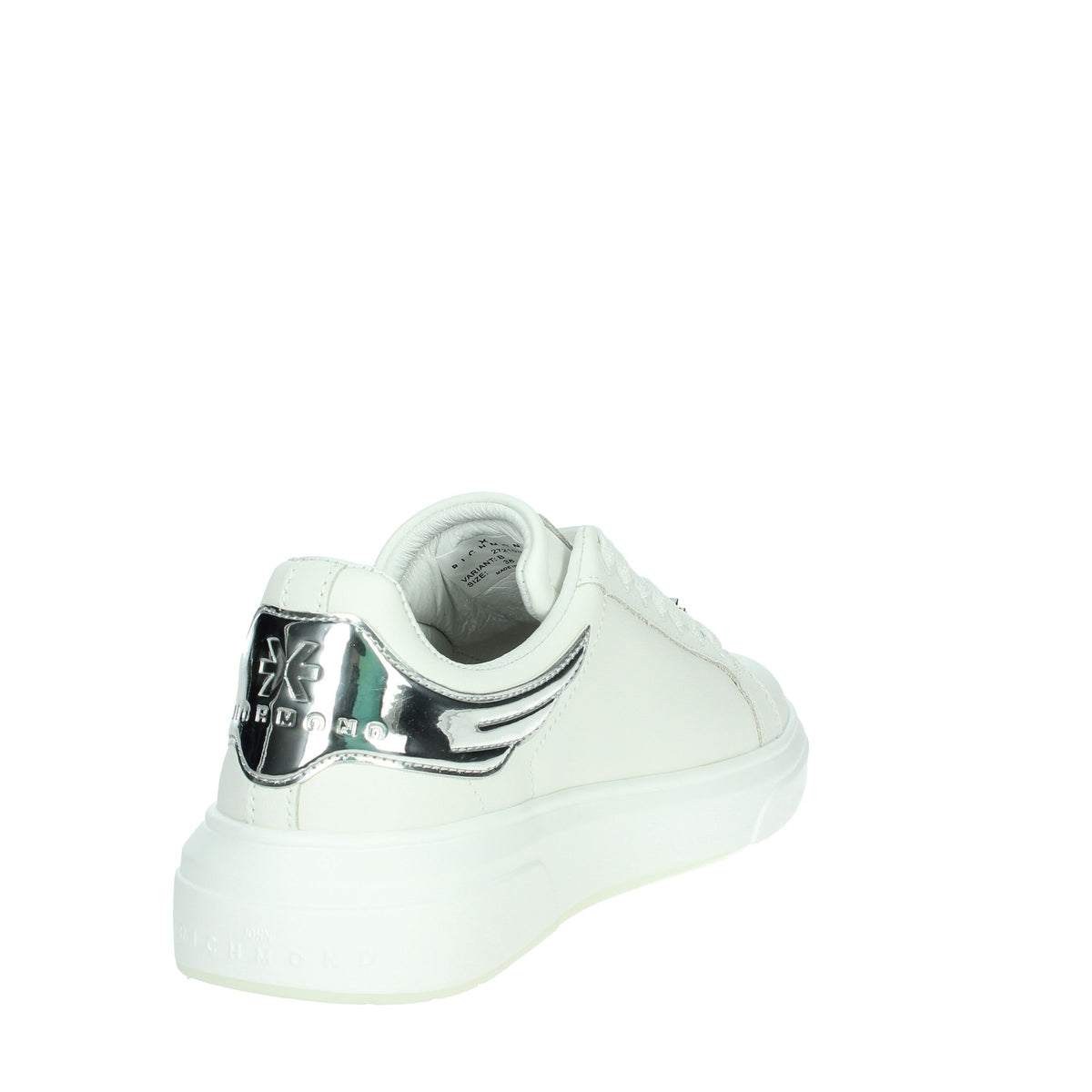 JOHN RICHMOND Donna Sneakers bassa 27210/CP Bianco/Argento